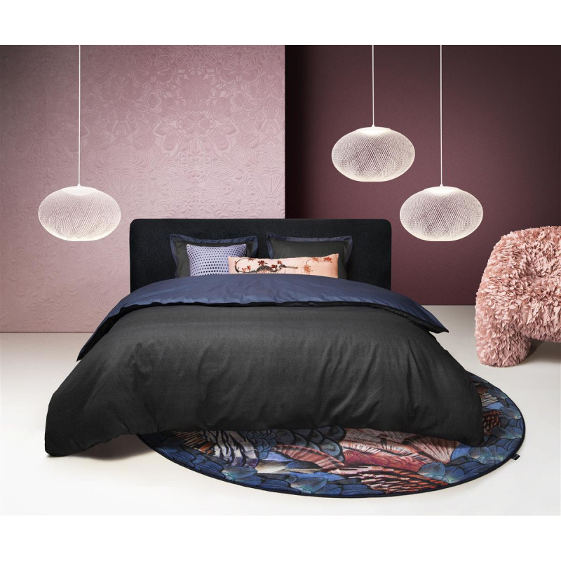 Gultas veļas komplekts MOOOI Calligraphy Bird Blue