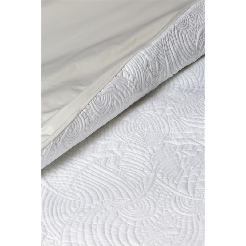 Gultas veļas komplekts MOOOI Embroided Dodo Pavone White