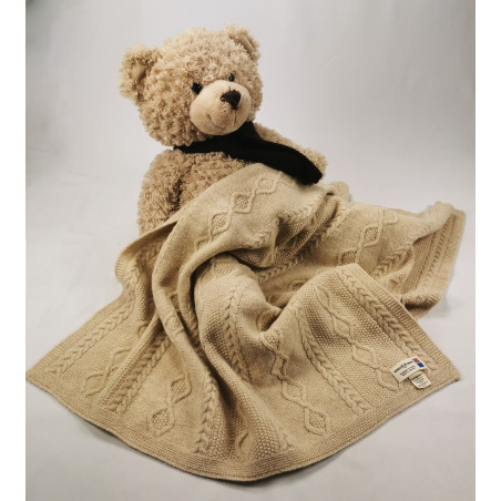 Merīnaitas vilnas pleds CAMEL DIAMOND cena