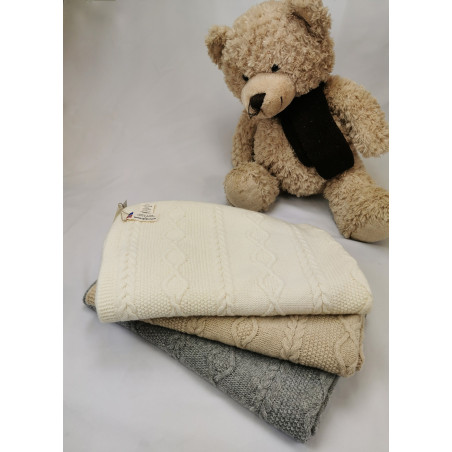 Merīnaitas vilnas pleds CAMEL DIAMOND internetā