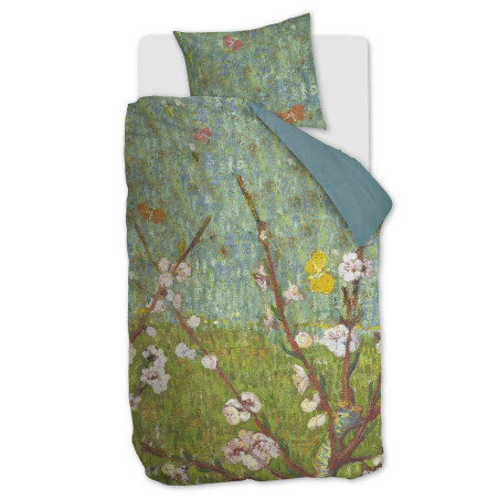 Gultasveļas komplekts Peach Trees Green cena