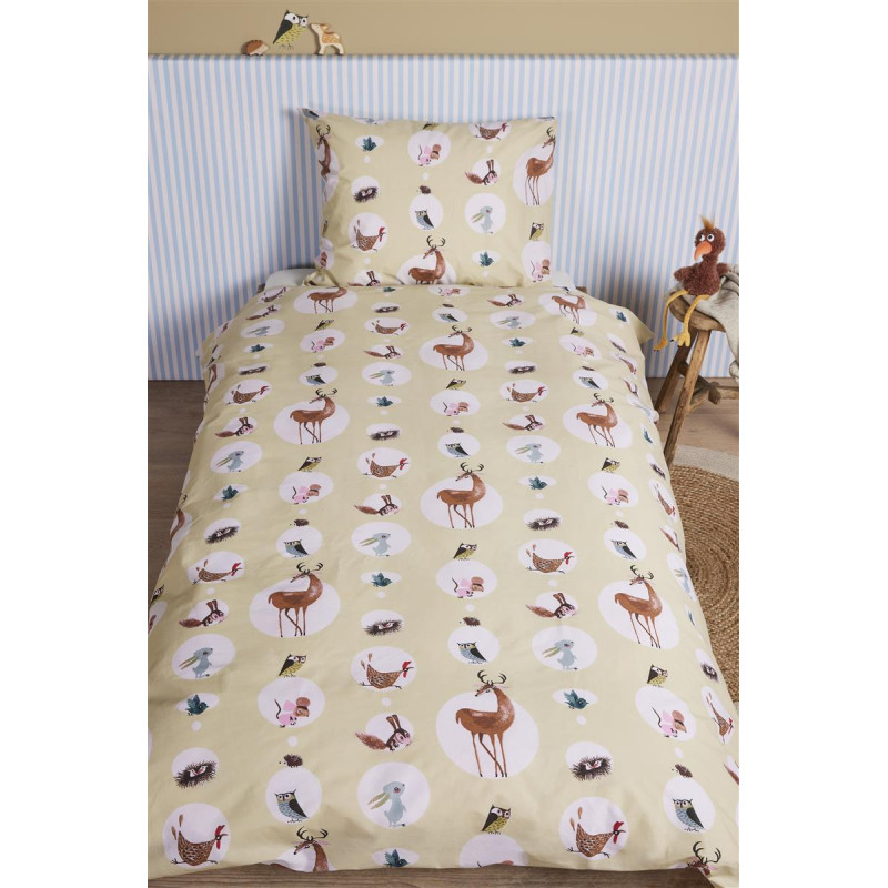 Gultas veļas komplekts Bosdieren Yellow