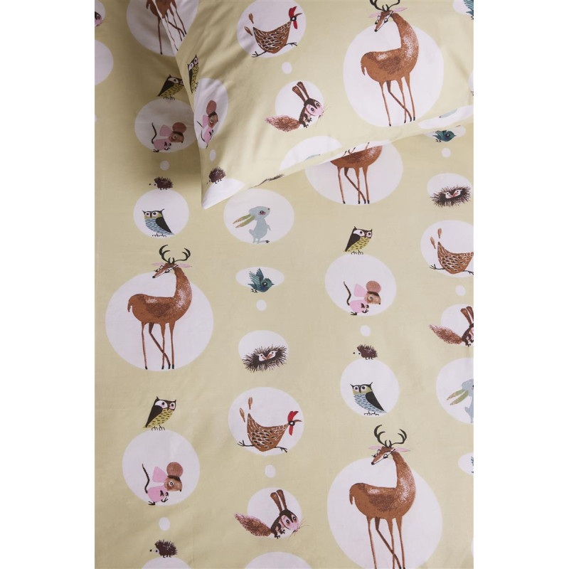 Gultas veļas komplekts Bosdieren Yellow