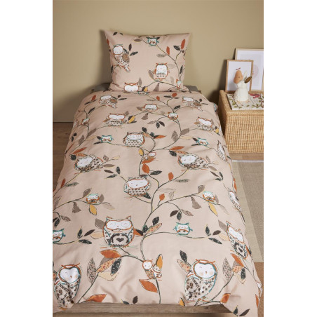 Gultas veļas komplekts Owlsome Pink cena