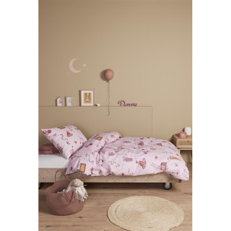 Gultas veļas komplekts Pink Party Pink
