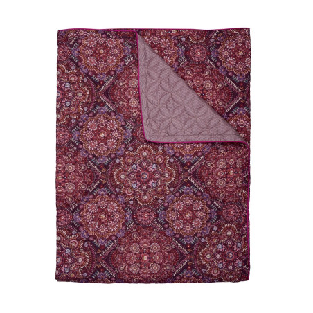 Gultas pārklājs Autunno Quilt Mosaico Dark Red