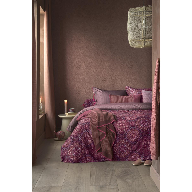 Gultas pārklājs Autunno Quilt Mosaico Dark Red