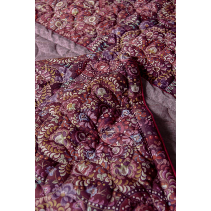 Gultas pārklājs Autunno Quilt Mosaico Dark Red