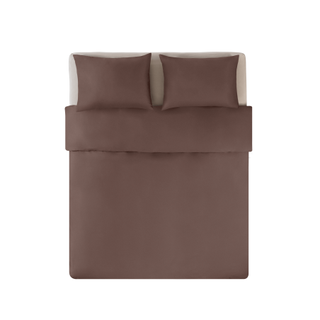 KING CHOCOLATE Satīna gultas veļas komplekts