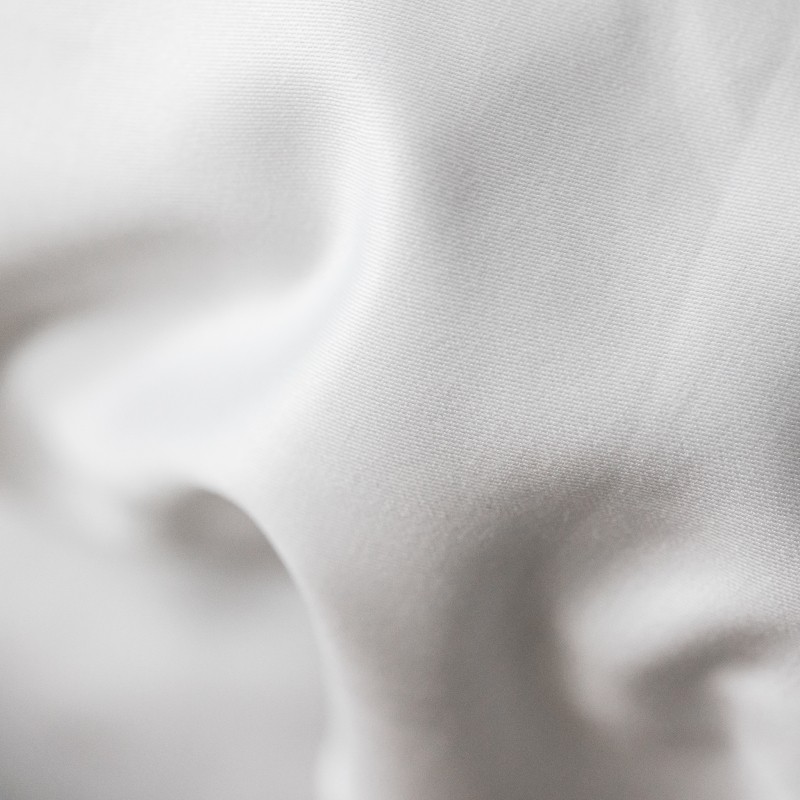 KING WHITE Bērnu satīna gultas veļas komplekts