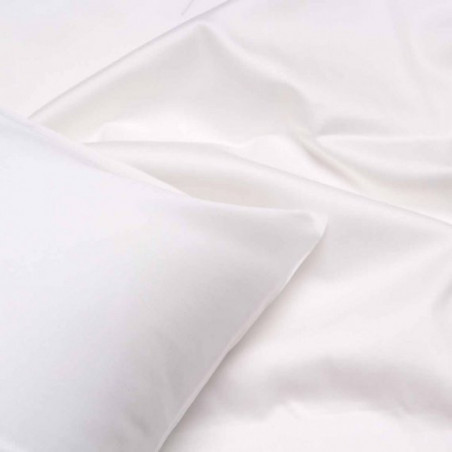 PREMIUM satīna bērnišķīgi gultas veļas komplekts COCONUT WHITE