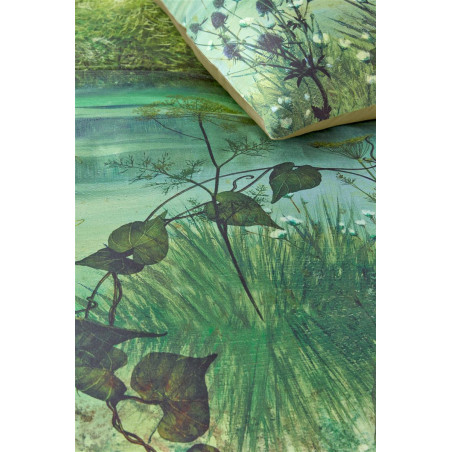 Gultasveļas komplekts Alika Blue Green