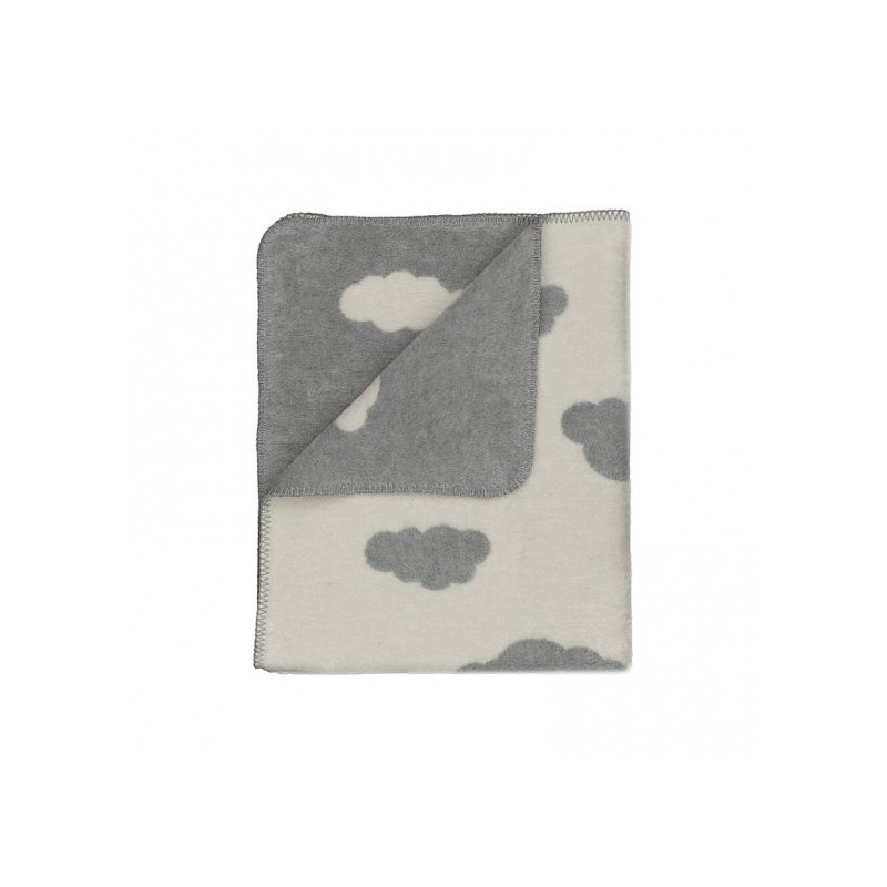 Kokvilnas pleds CUTE CLOUDS
