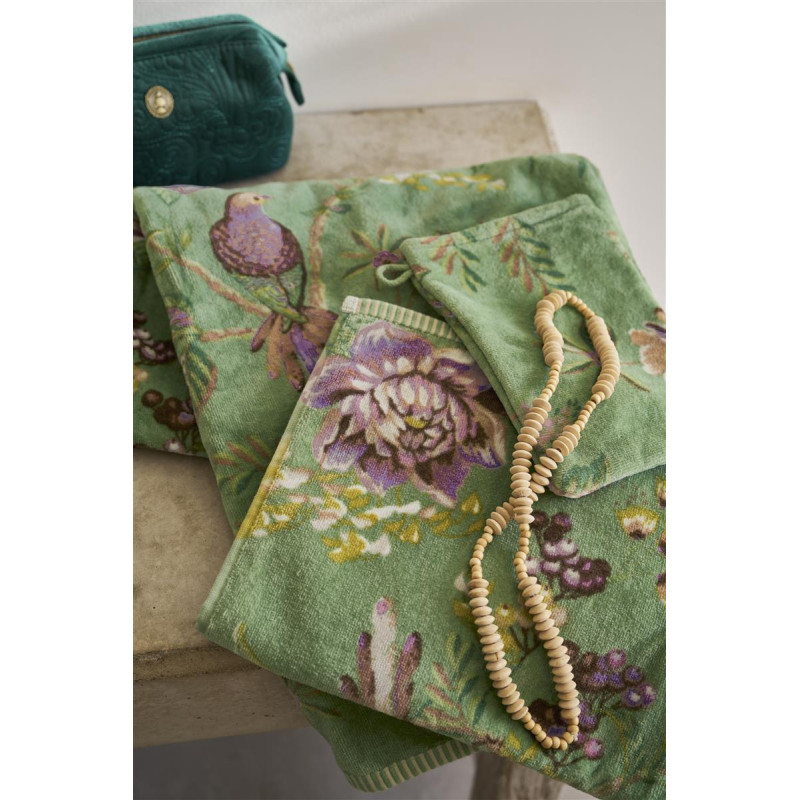 Dvielis Secret Garden Green