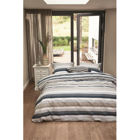 Gultasveļas komplekts Sturdy Stripe Navy