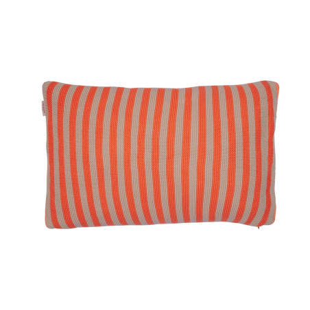 Dekoratīvā spilvena Blockstripe Bonsoir Stripe Orange knitted cena