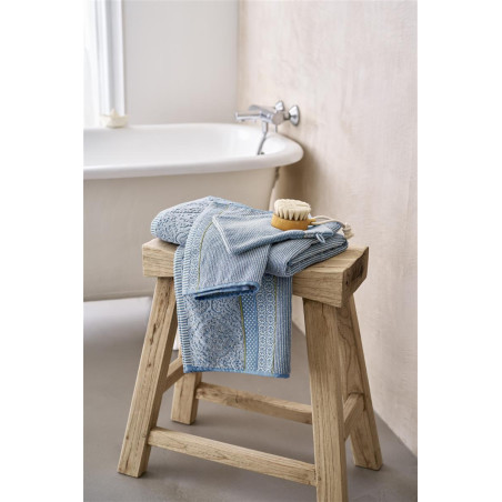 Dvielis Soft Zeillinge Blue Grey cena