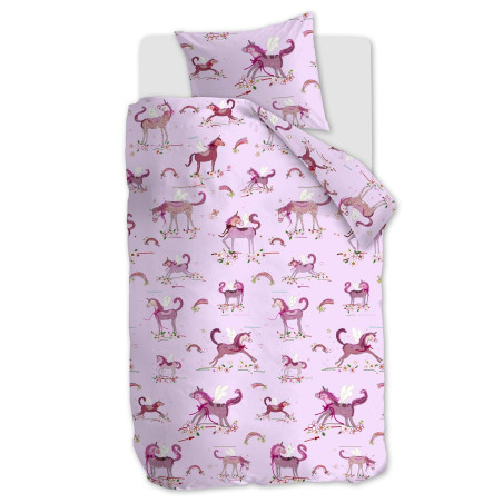 Gultas veļas komplekts Unicorn Paradise Pink