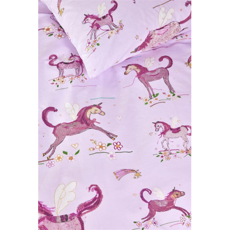 Bērnu spilvendrāna Unicorn Paradise Pink cena