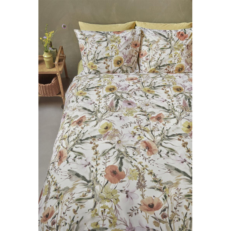 Spilvenu pārvalki Pretty Floral Natural