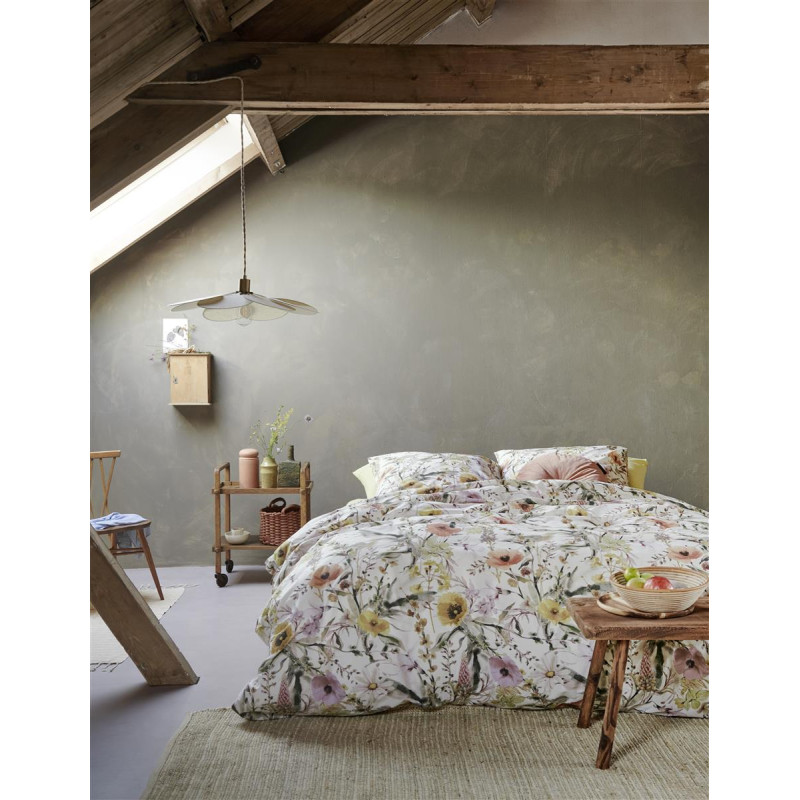 Spilvenu pārvalki Pretty Floral Natural