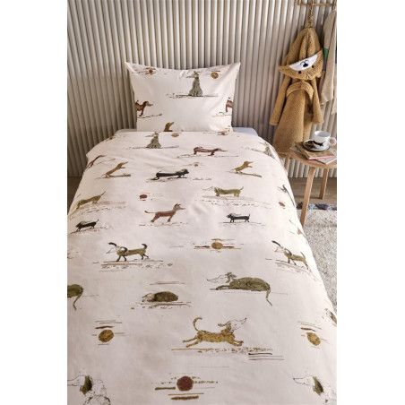 Gultas veļas komplekts Hot Dogs Pink