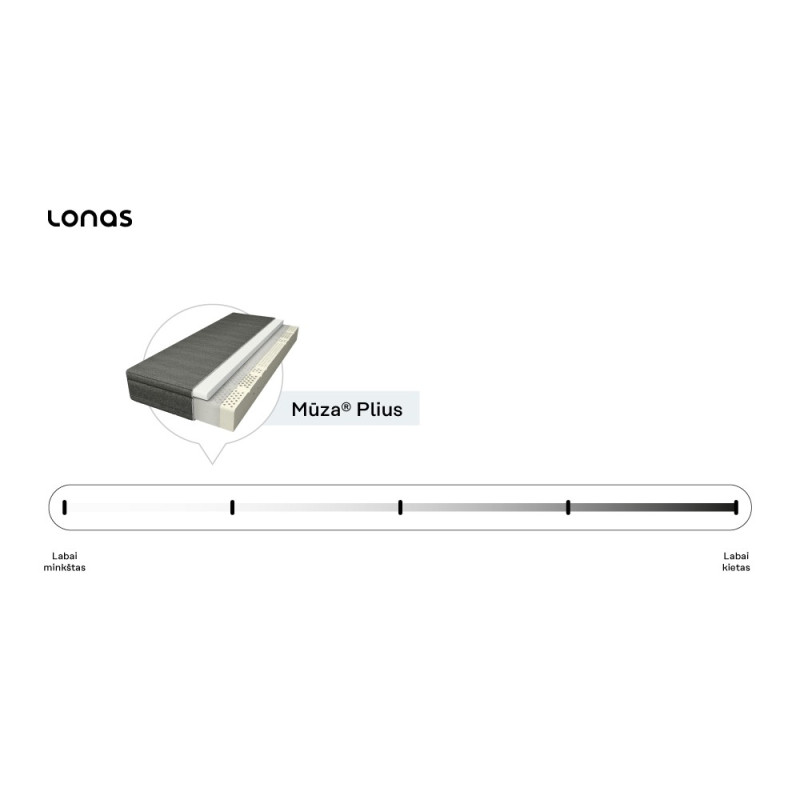 Čiužinys MŪZA® PLIUS