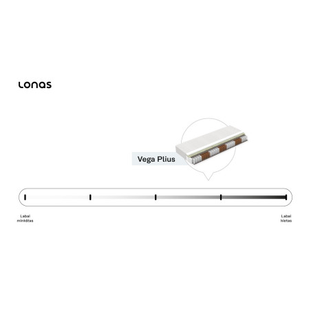 Čiužinys VEGA PLIUS