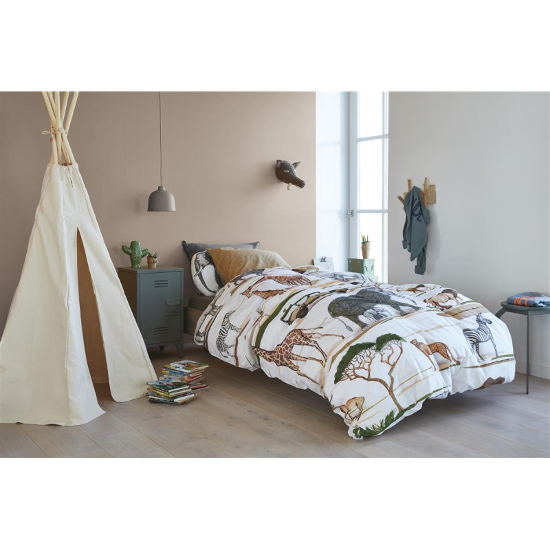 Bērnu gultas veļas komplekts Jeep Safari Natural
