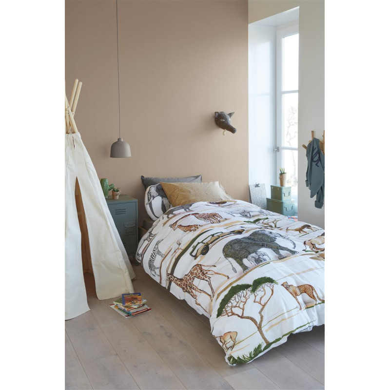 Bērnu gultas veļas komplekts Jeep Safari Natural