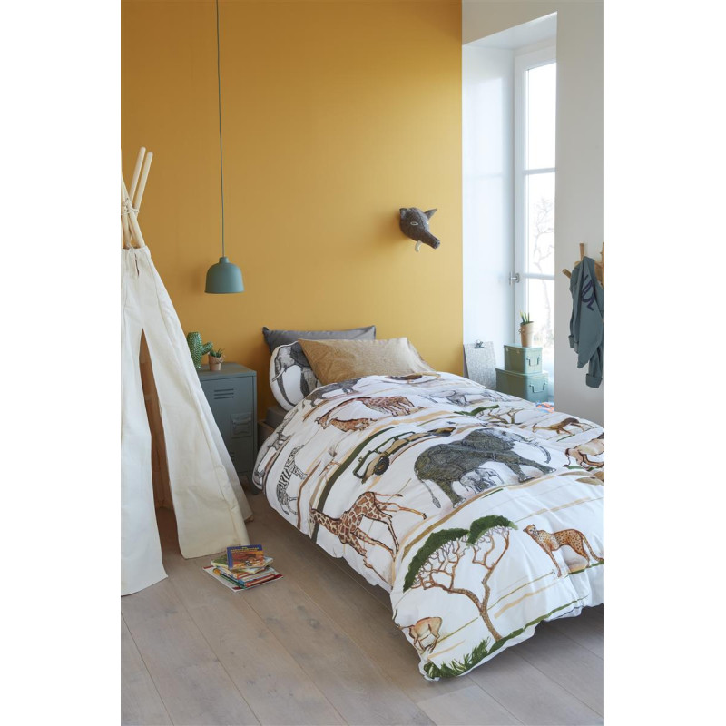 Bērnu gultas veļas komplekts Jeep Safari Natural