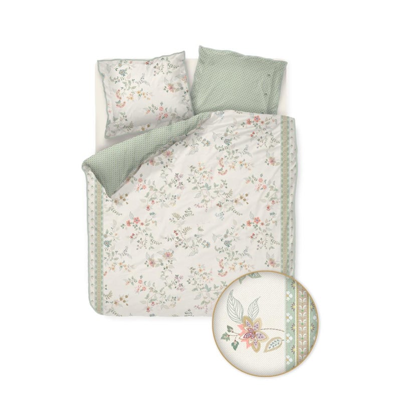 Gultas veļas komplekts Pip Studio Kili Flower White
