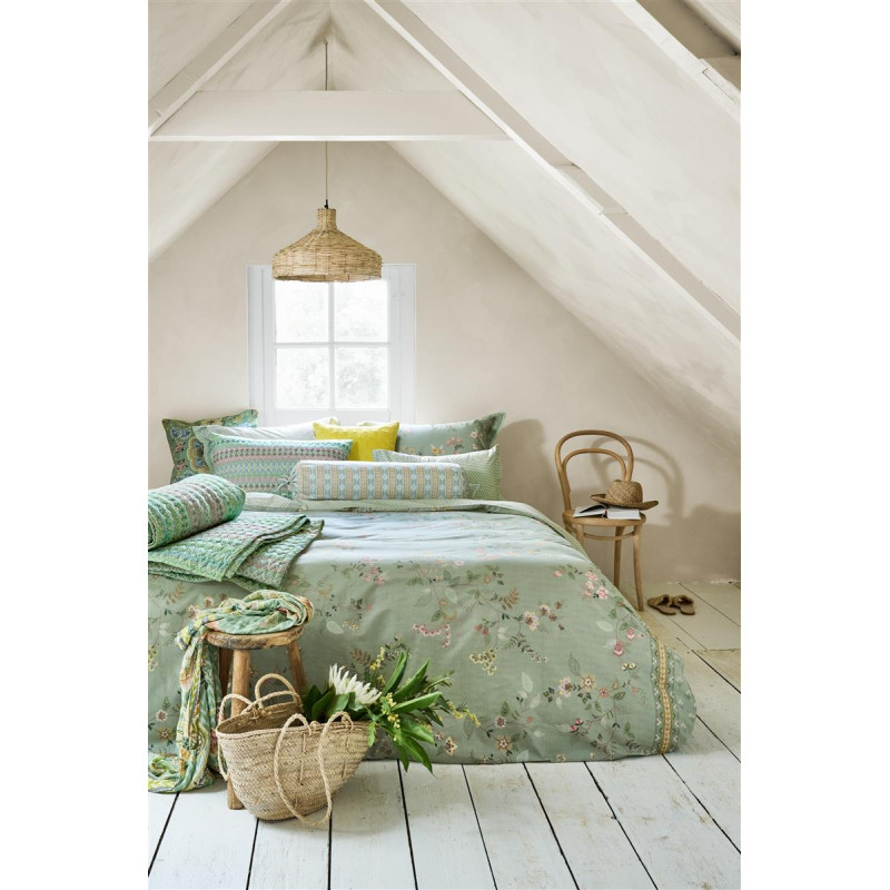 Gultas veļas komplekts Pip Studio Kili Flower Green