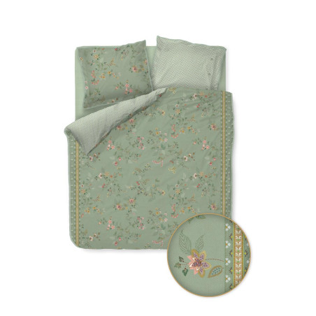 Gultas veļas komplekts Pip Studio Kili Flower Green