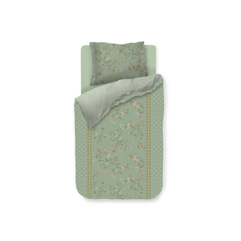 Gultas veļas komplekts Pip Studio Kili Flower Green