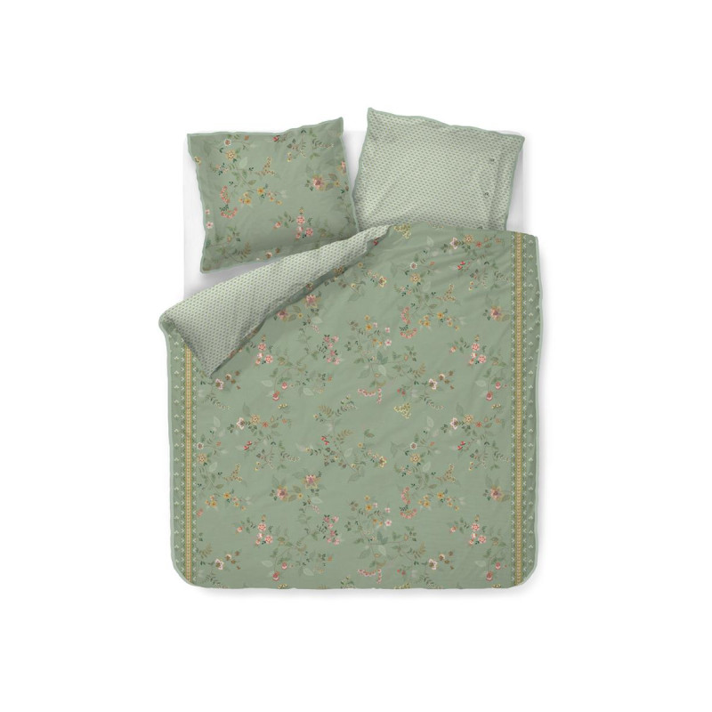 Gultas veļas komplekts Pip Studio Kili Flower Green