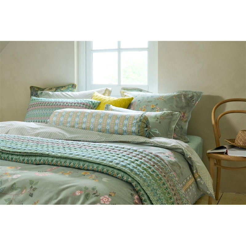 Gultas veļas komplekts Pip Studio Kili Flower Green