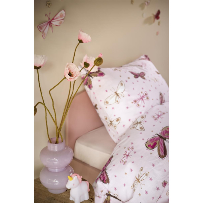Gultas veļas komplekts Butterfly Away Pink