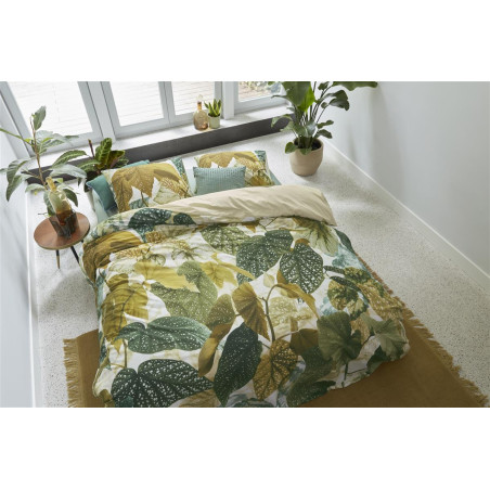 Gultasveļas komplekts Begonia Olive Green
