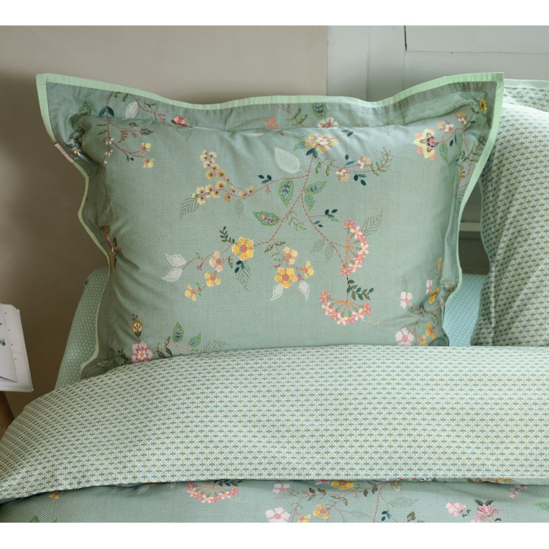 Spilvendrāna Pip Studio Kili Flower Green