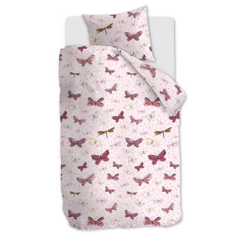 Gultas veļas komplekts Butterfly Away Pink