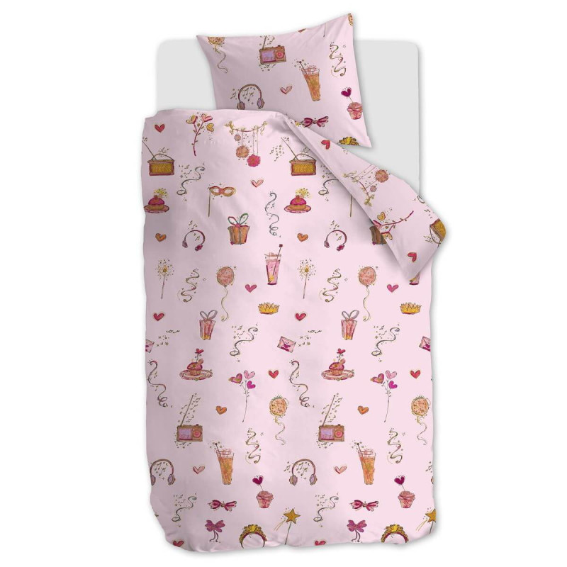 Gultas veļas komplekts Pink Party Pink