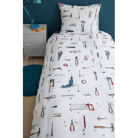 Gultas veļas komplekts Gears Grey internetā