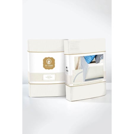 Palags ar gumiju Royal Nights Off-White