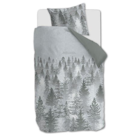 Gultas veļas komplekts Foggy Forest Green internetā