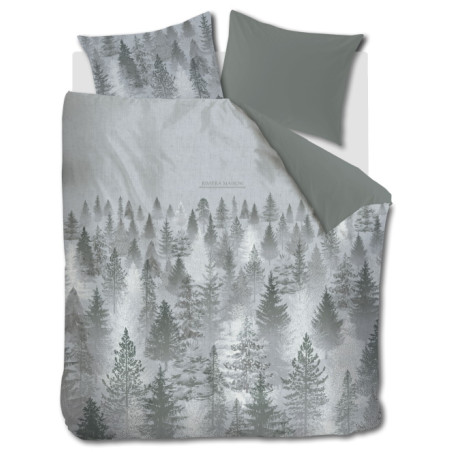 Gultas veļas komplekts Foggy Forest Green