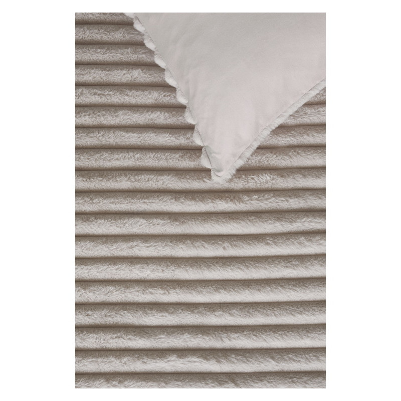 Gultas veļas komplekts Furry Stripes Off-white