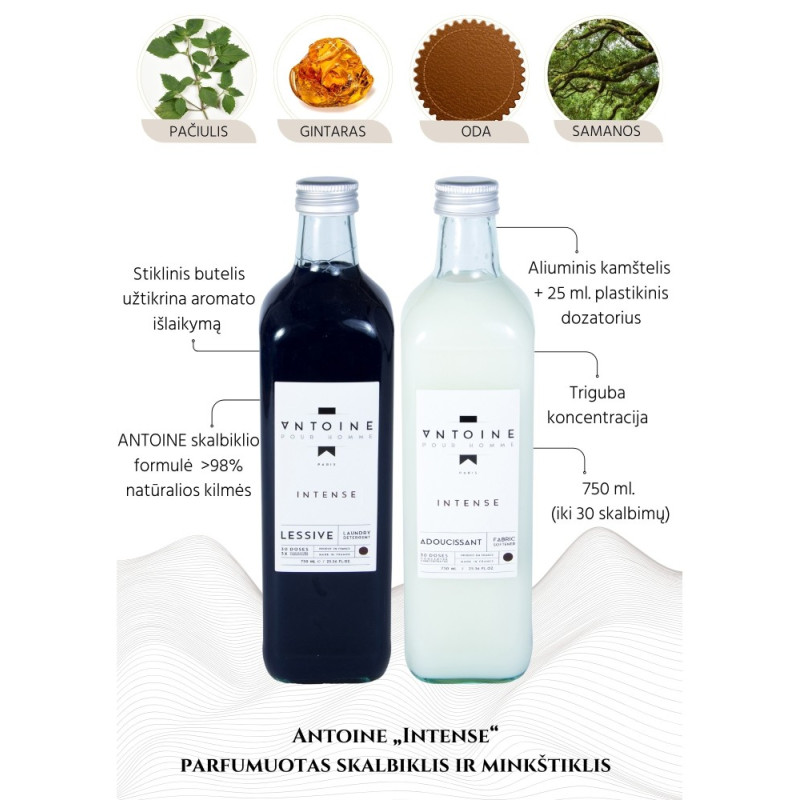 Veļas pulveris ANTOINE Intense