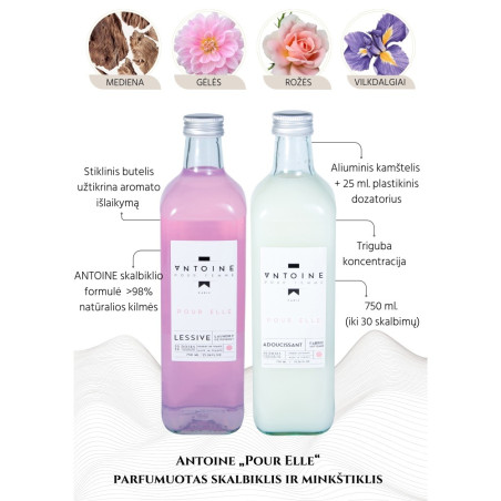 Veļas pulveris ANTOINE Pour Elle internetā