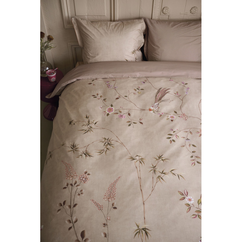 Gultas veļas komplekts Bamboo Blossom Khaki